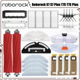 For Roborock S7 S7 Plus T7S T7S Plus Robotic Vacuum Cleaner Accessories Main Brush Hepa Filter Mops Dust Bag Replacement Parts