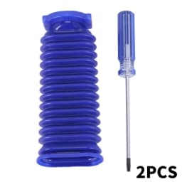 For Dyson Vacuum Cleaner Accessories V6/V7/V8/V10/V11/V12/V15 Soft Velvet Electric Suction Head Blue Hose
