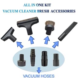 3pcs Vacuum Hose Adapters Kit Reducer Converter From 2.5/1.25inch  Household Vacuum Cleaner Adapter Tools