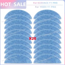 Fit For (ECOVACS DEBOT Y1 PRO, DEEBOOT NEO 2.0, YEEDI Y1 PRO) Vacuum Parts Main Roller Side Brush Filter Mop Cloth Accessories