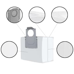【Original】Roborock Accessories Dust Bags*3 for Roborock S8 +/S8 Pro Ultra/S7 MaxV Ultra/S7 Max Ultra/S7 Pro Ultra/Q7 MAX/Q7 MAX+