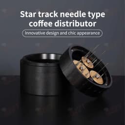 GZZT NCD58 Needle Type Coffee Distributor 58mm/54mm/51mm Compatible Coffee Tamper Space Aluminum & Stainless Steel Tamping Tool