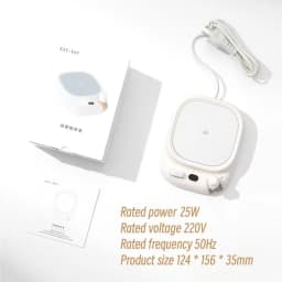 25W Coffee Mug Warmer Cup Heater Electric Hot Plate 4 Temperature Settings Warmer Cup Coaster for Tea Milk Water Heating Pad