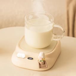 25W Coffee Mug Warmer Cup Heater Electric Hot Plate 4 Temperature Settings Warmer Cup Coaster for Tea Milk Water Heating Pad