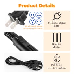 Power Supply Compatible with Dyson Solarcycle Morph Desk Light CD03 CD04 CD05 CD06 Desk Lamp Cable CF04 CF06 Floor Light Cord