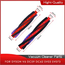 185 Mm/225 Mm Main Brush Bar Roller Bar for Dyson V6 DC59 DC62 SV03 SV073 Series Vacuum Cleaner Accessories Free Shipping