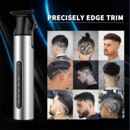 Beard Trimmer for Men Professional Hair Clippers Zero Gapped Hair Trimmer Cordless USB Rechargeable Easy To Hold and Use Clipper
