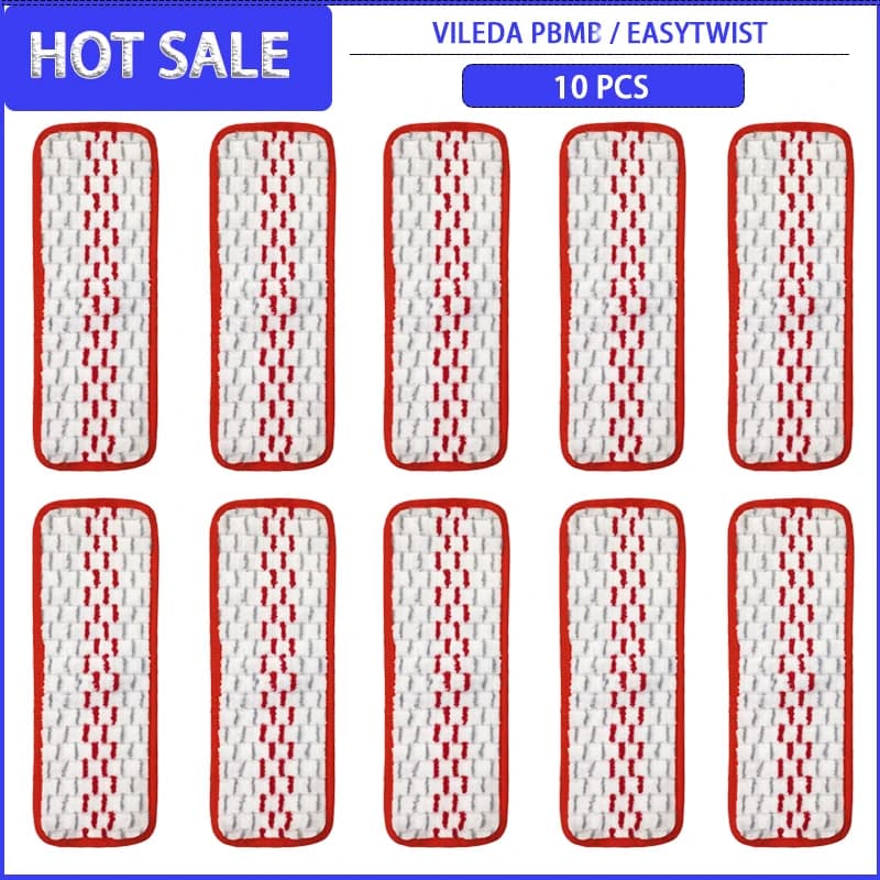 Microfiber Floor Mop Pads Replacement for Vileda EASYTWIST Mop Cloth Rags Cleaning Replacement Spare Parts Accessories