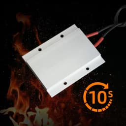12V~220V Constant Temperature Ceramic PTC Heating Sheet Disassemble Assemble LED Lamp Beads Heater Desoldering Station 77x62mm