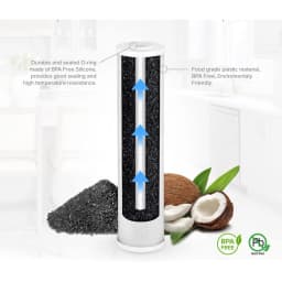 10-inch 20-inch 4.5" Large PP Cotton Coconut Shell Sintered Activated Carbon Whole House Water Filter Replacement Filter Element