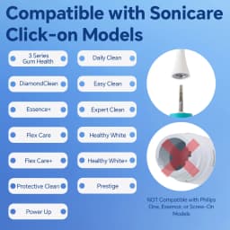 Ultra Soft Replacement Toothbrush Brush Heads Compatible with Philips Sonicare Electric Toothbrush for Sensitive Teeth Gums Care