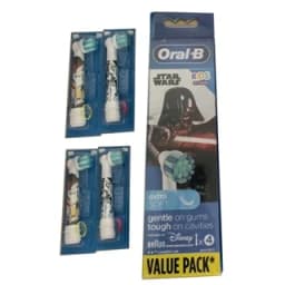 Oral B EB10 Kids Electric Toothbrush Replacement Heads Tiny Round Head Soft Bristle Teeth Cleaning Brush Refill