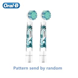 Oral B EB10 Kids Electric Toothbrush Replacement Heads Tiny Round Head Soft Bristle Teeth Cleaning Brush Refill