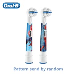 Oral B EB10 Kids Electric Toothbrush Replacement Heads Tiny Round Head Soft Bristle Teeth Cleaning Brush Refill