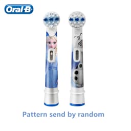 Oral B EB10 Kids Electric Toothbrush Replacement Heads Tiny Round Head Soft Bristle Teeth Cleaning Brush Refill