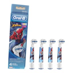 Oral B EB10 Kids Electric Toothbrush Replacement Heads Tiny Round Head Soft Bristle Teeth Cleaning Brush Refill