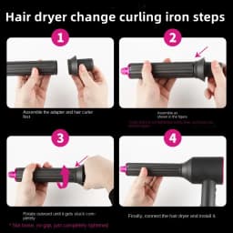 Suit For Dyson Airwrap HS01 HS05 HD01 HD02 HD03 HD08 Nozzle Flyaway Hair Curler Replace Parts