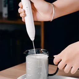 2 in 1 USB Rechargeable Electric Egg Beater Whisk Coffee Mixer Double Heads Milk Frothers Baking Stirrer Kitchen Gadgets