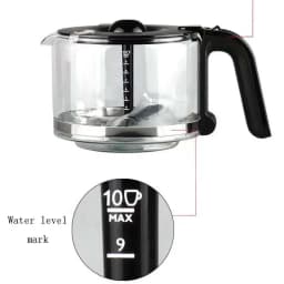 For Philips HD7761 HD7762 HD7765 HD7766 HD7767 HD7768 HD7769 Coffee Machine Glass Pot