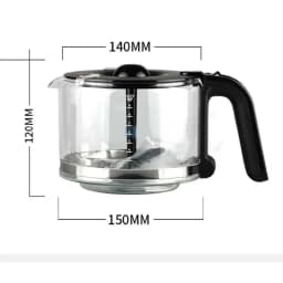 For Philips HD7761 HD7762 HD7765 HD7766 HD7767 HD7768 HD7769 Coffee Machine Glass Pot