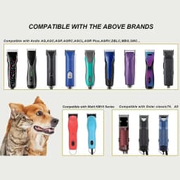 Pet Dog Animals Grooming Detachable Blade Compatible with Oster A5, Classic 76,Star-Teq,Power-Te,Powerline,Outlaw .....Clippers