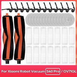 Fit For ( Xiaomi Robot Vacuum S40 PRO / OV71GL ) Main Side Brush Filter Mop Parts Accessories