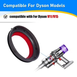 Dust Bin Top Fixed Sealing Ring For Dyson V11 V15 SV14 SV15 SV22 Vacuum Accessories Dust Collection Cup Repair Top Sealing Ring