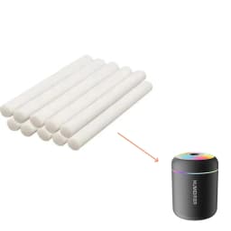 10Pcs 7x76mm Humidifier Filter Special Replacement Cotton Sponge Stick For USB Humidifier Aroma Diffuser Air Humidifier