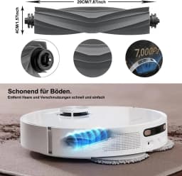 Dreame D20 Ultra / L10s Ultra CE Robot Vacuum Cleaner Accessories Main Side Brush Mop Cloth Hepa Filter Dust Bag Spare Parts