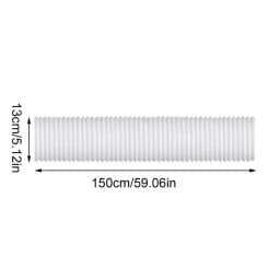 Portable Ac Hose Connector Portable Air Conditioner Parts Fit 5.1in 5.9in Diameter Pipe Joint for Living Room Indoor Workplace