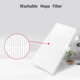 For Teendow BR151 Vacuum Robot Accessories, Side Brush Mop Cloth HEPA Filter Efficient Microfiber Spare Cleaning Replacement