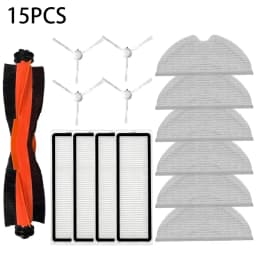 Accessories Kit For Xiaomi 1C/2C/1T Dreame F9, Mijia 1C STYTJ01ZHM Detachable Main Brush Vacuum Cleaner, Main Brush, Filter, Si