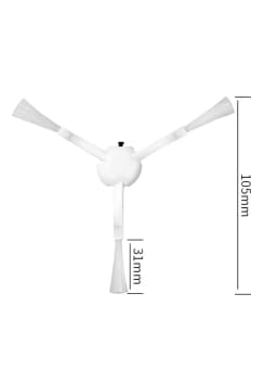 Accessories Kit For Xiaomi 1C/2C/1T Dreame F9, Mijia 1C STYTJ01ZHM Detachable Main Brush Vacuum Cleaner, Main Brush, Filter, Si