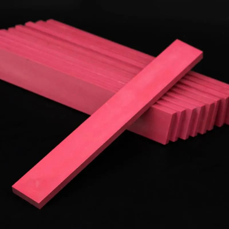 Grit #3000 Rectangle Ruby Knife Sharpening Grindstone Whetstone Polishing Stone A0NC