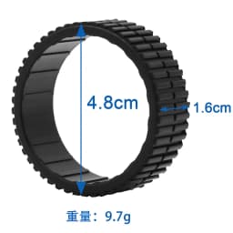 Anti-Slip Caster Wheels Tire For IRobot Braava 380 380T 320 321 345 6050 385 375 375T Mint Plus 4200 4205 5200 Vacuum Cleaner
