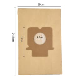 5Pcs Dust Bags BAG261 For Panasonic C-20E C20E MC-E Series Vacuum Cleaner Parts Vacuum Bags For Home Cleaning 24.5cm*16cm