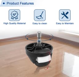 Front Wheel Caster Assembly For iRobot Roomba 500 600 700 800 900 i7 E5 E6 Series Robot Vacuum Cleaners Anti-Slip Accessories