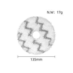 Replacement Mop Cloth For Xiaomi Roidmi EVA Self-Cleaning Emptying Robot Vacuum SDJ06RM Spare Parts Mop Rags Fit Accessories