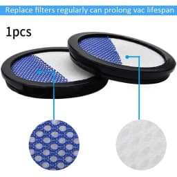 1 Pack Washable Reusable Pre Motor Filter For VCP 3929 L Cordless Vacuum Cleaner Replacement Filter Handheld Cordless Spare Part