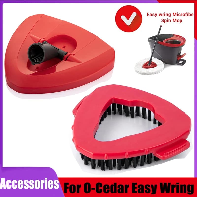 New Small Spin Mop Replacement Base Brush For O-Cedar EasyWring RinseClean Rotating Mop Base Triangle Accessory Mop Cloth Parts