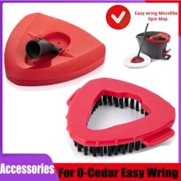 New Small Spin Mop Replacement Base Brush For O-Cedar EasyWring RinseClean Rotating Mop Base Triangle Accessory Mop Cloth Parts
