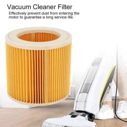 For Karcher WD WD2 WD3 WD1 MV3 MV2 Series Wet Dry Vacuum Cleaner Replacement Cartridge Filter Household Cleaning Tools Accessory