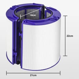 Air Purifier HEPA and Carbon Filter for Dyson TP06, TP09, HP06, PH01, PH02, TP07, HP07, HP09, 970341-01, 965432- 01