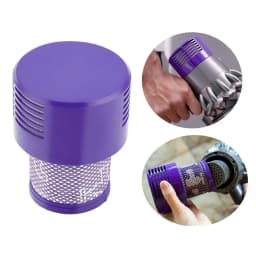 Washable Big Filter Unit For Dyson V10 Sv12 Cyclone Animal Absolute Total Clean Cordless Vacuum Cleaner, Replace Filter