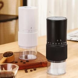 New Portable Electric\Manual Coffee Bean Grinder Household 30 Gears Externally Adjustable Coffee Machine Rechargeable Grinders