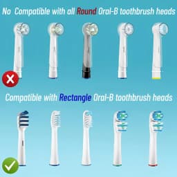 3Pcs Electric Toothbrush Head Cover for Wide Head SR-32 EB30 SB417A Dust Cap/Cover/Protective Sleeve/Toothbrush Cap for Braun Or