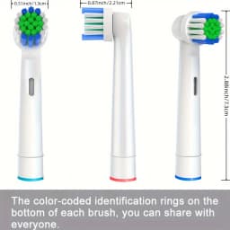 4/12/20 Pcs Replacement Toothbrush Heads Compatible with Oral-B Braun Professional Electric Toothbrush Heads Brush Heads