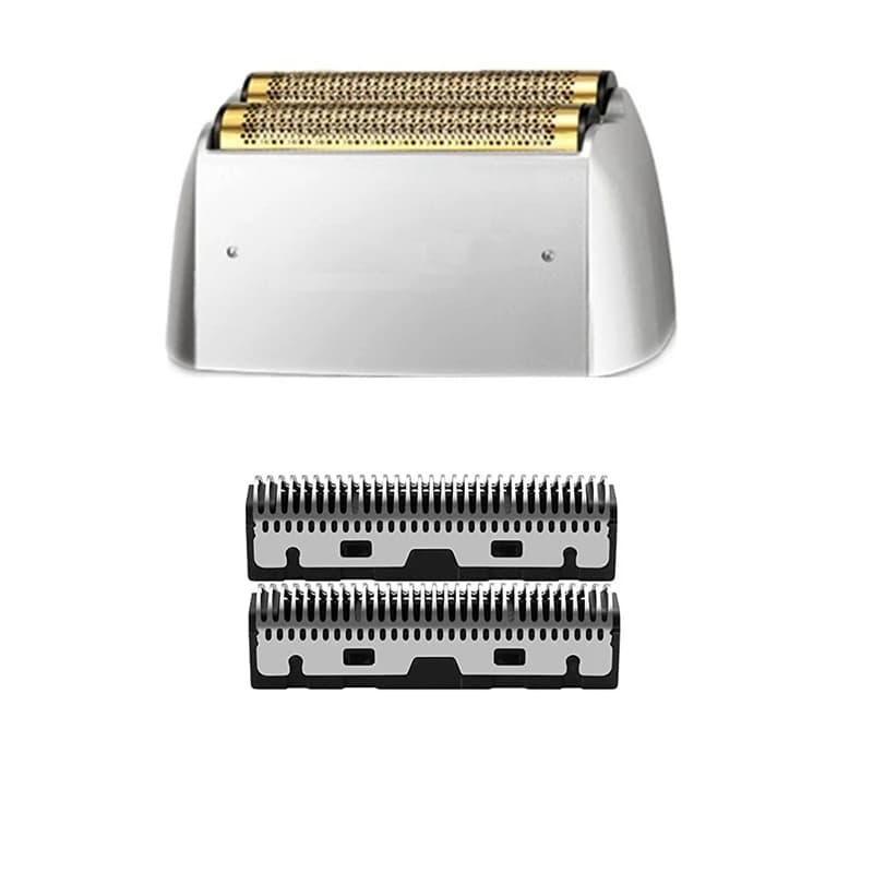 Professional Replacement Foil and Cutter Blades Set Fit for Kemei 2026 Electric Shaver (Gold or Silver)