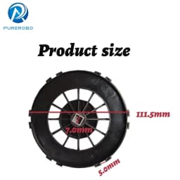 Purerobo Replacement Cleaning Wheel for Window Cleaning Robot Compatible with W-R3S W-R4S W-R1 Models Original New Part Wheel