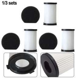 1/3pcs Washable And Reusable Filter For Akitas AK585K V8 Vacuum Cleaner Spare Parts Plastic Replacement Accessories